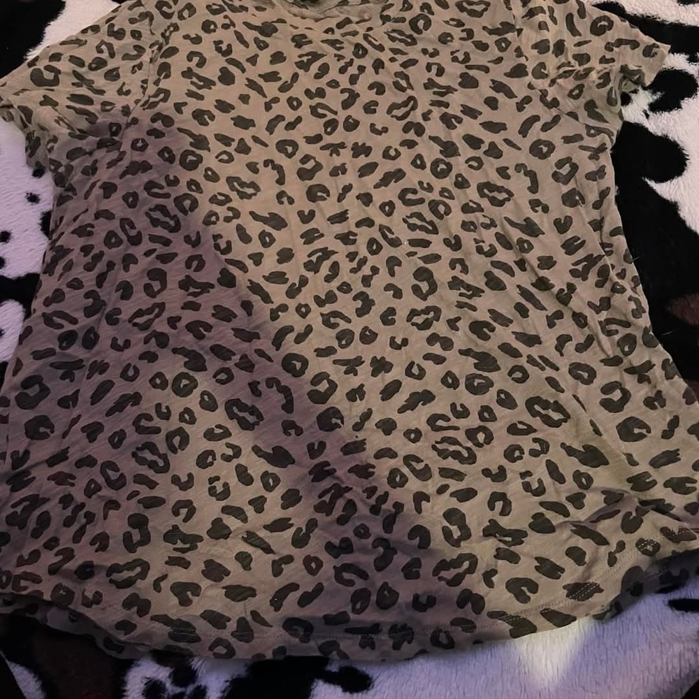 Leopard Print Women's Top